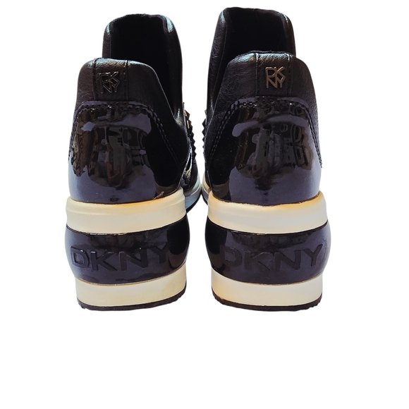 DKNY Borg Studded Slip-On Wedge Sneakers - Picture 5 of 6